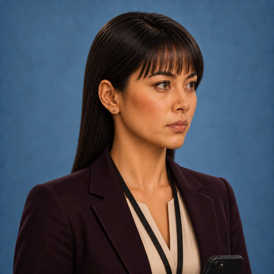 Lucy Manalo, ready to ask a question